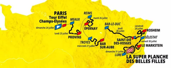 villes étape du Tour de France 2022